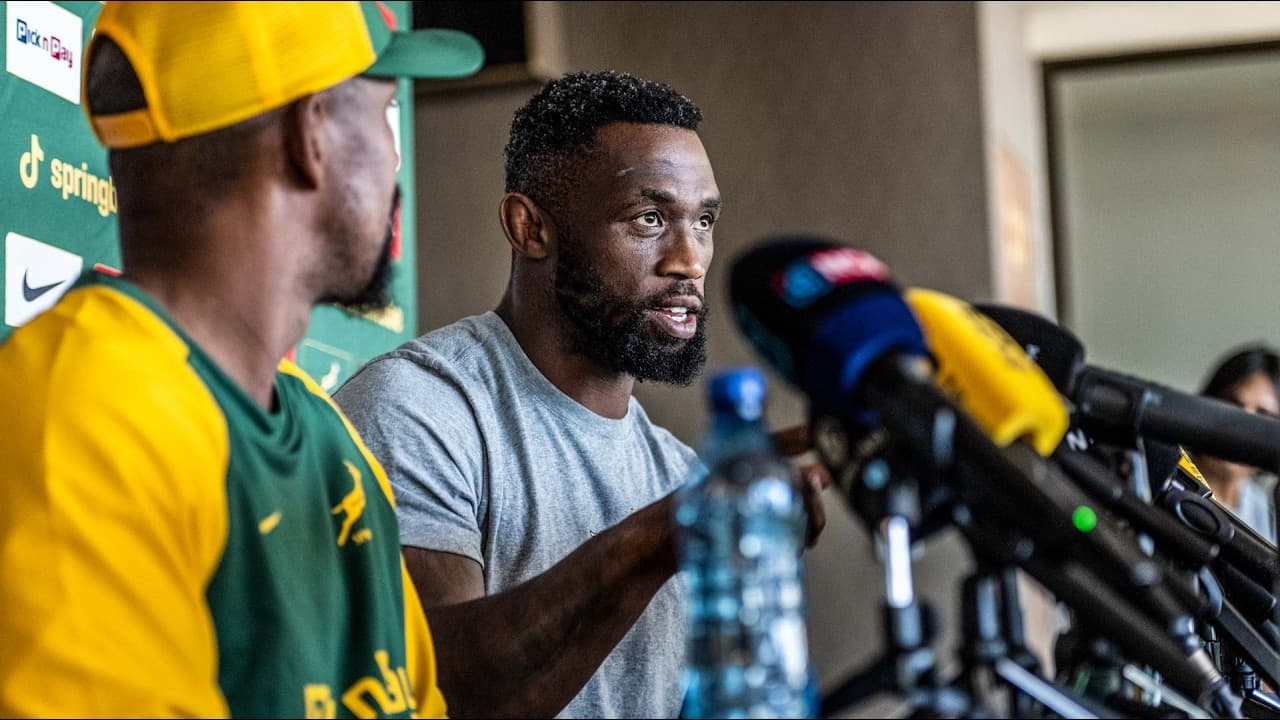 Siya Kolisi & Mzwandile Stick | Springbok Press Conference | 3 July 2026