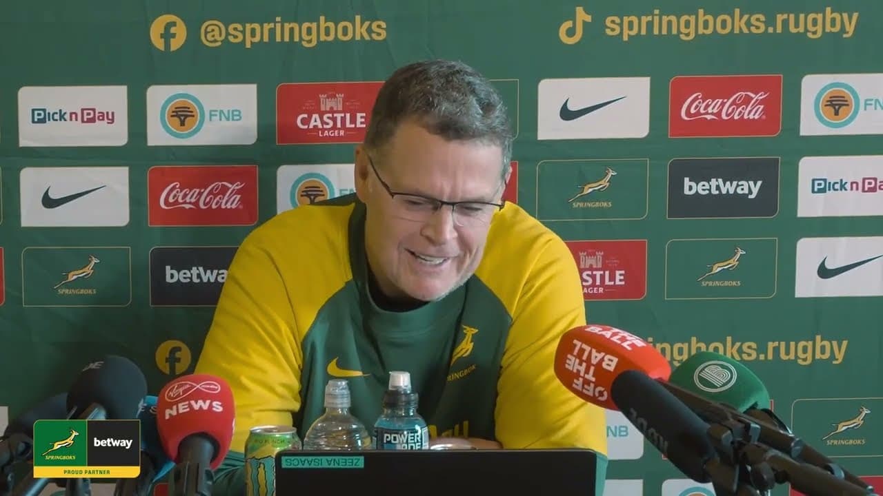 Springbok team announcement in Dublin