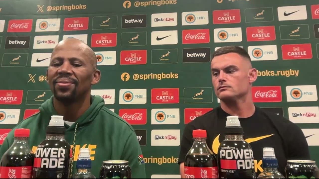 Springbok media conference: Mzwandile Stick and Jesse Kriel
