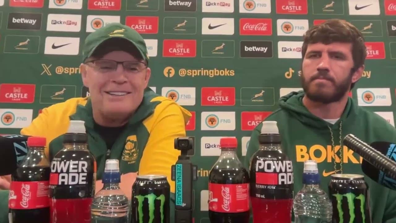 Springbok team announcement from Auckland