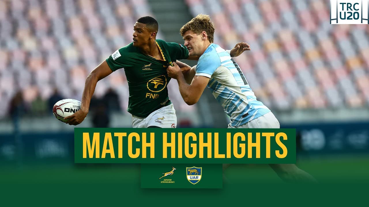 VIDEO - Highlights: Junior Boks v Argentina in Gqeberha