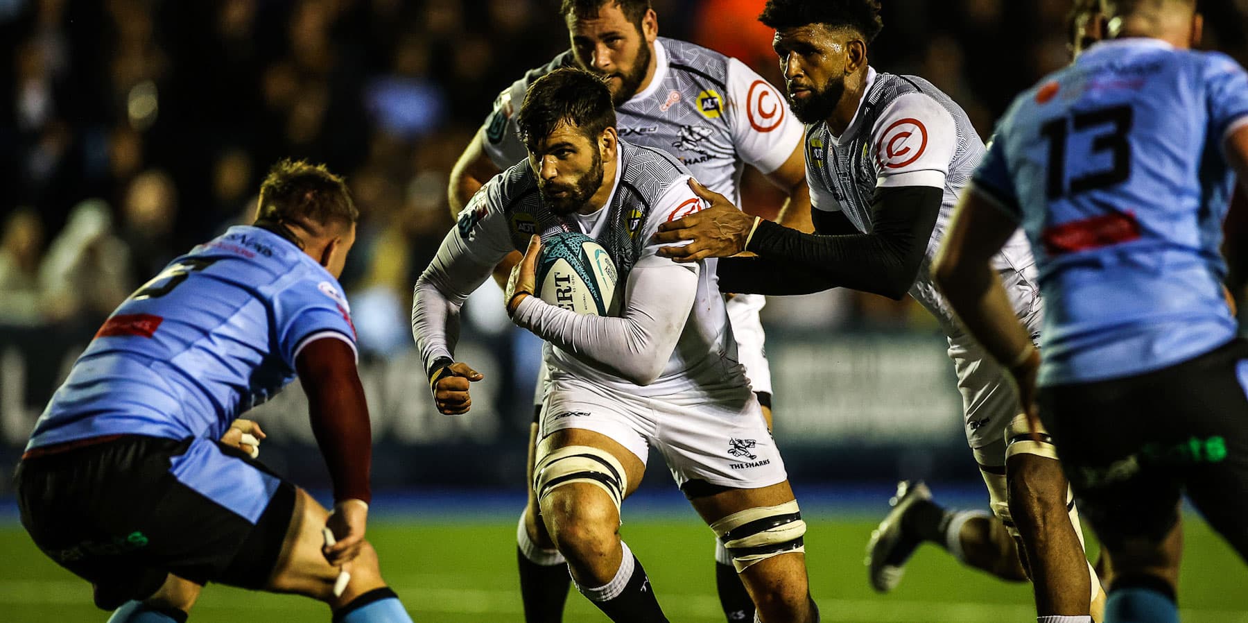 Brave Cell C Sharks run out of time in Cardiff