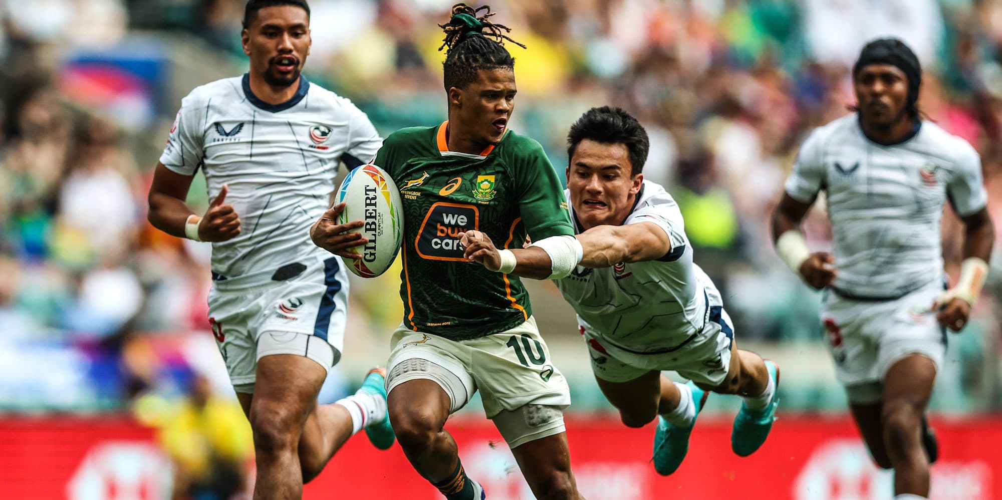 Springbok Sevens knocked out in London