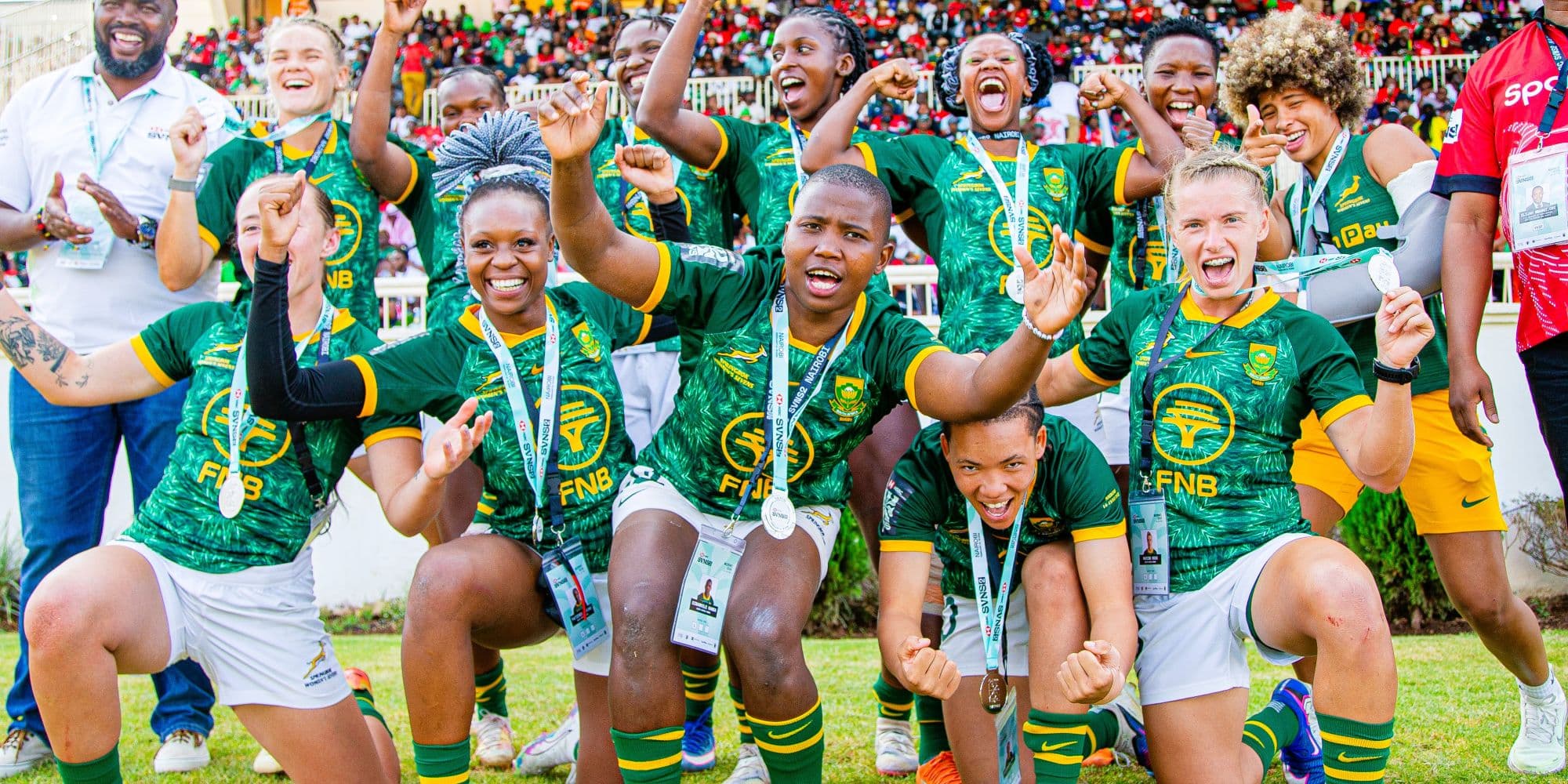 Afrika praises Bok Women's character and fight in Kenya
