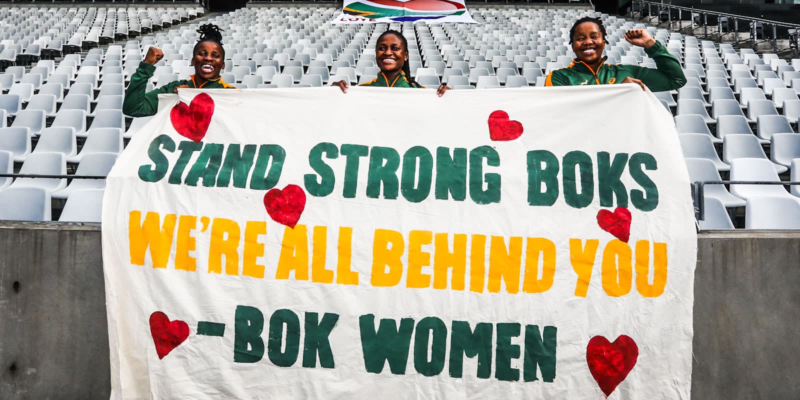 Bok Women join SA in supporting the Springboks 