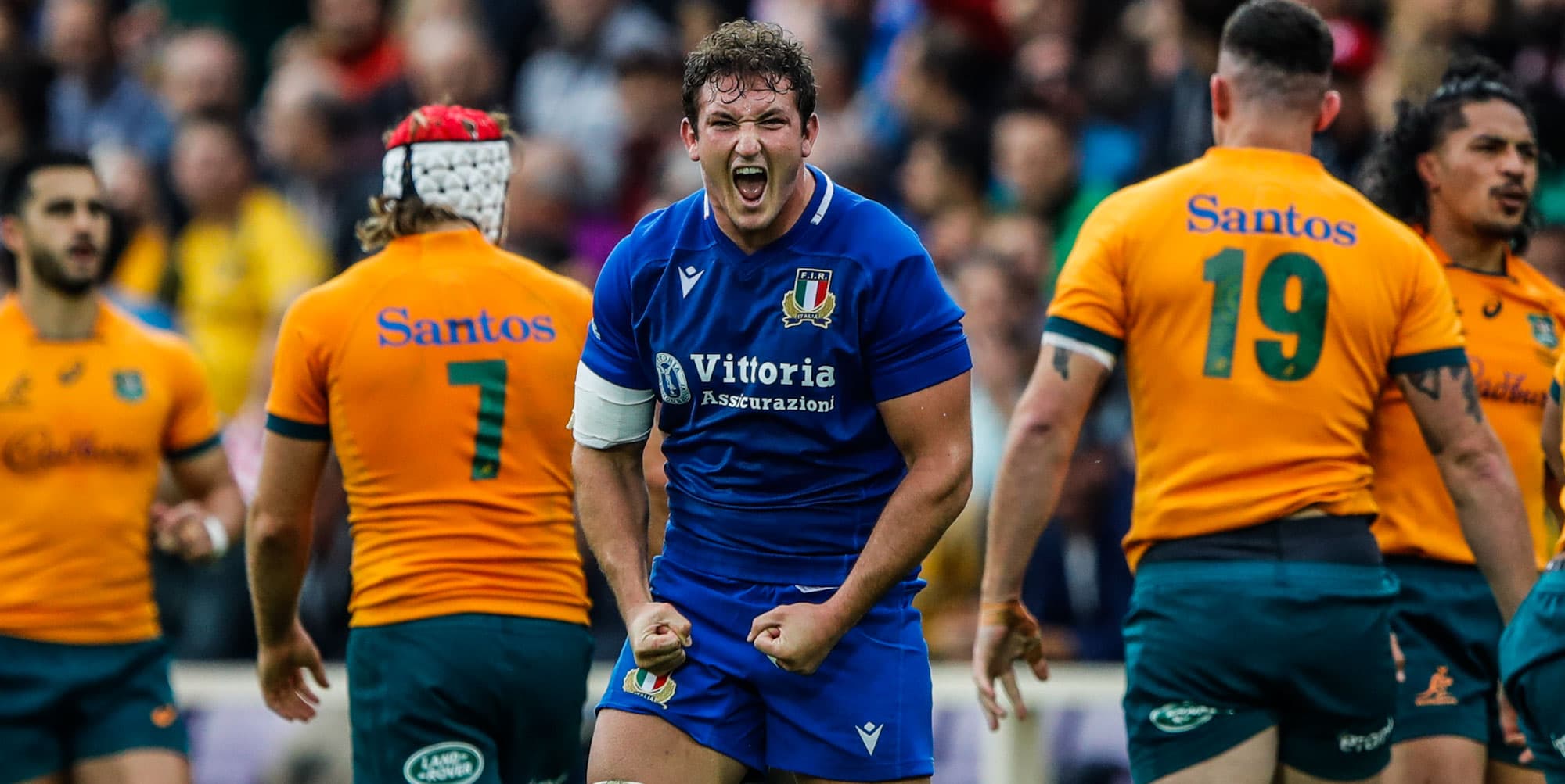 Italy tweak front row for Bok Test in Genoa