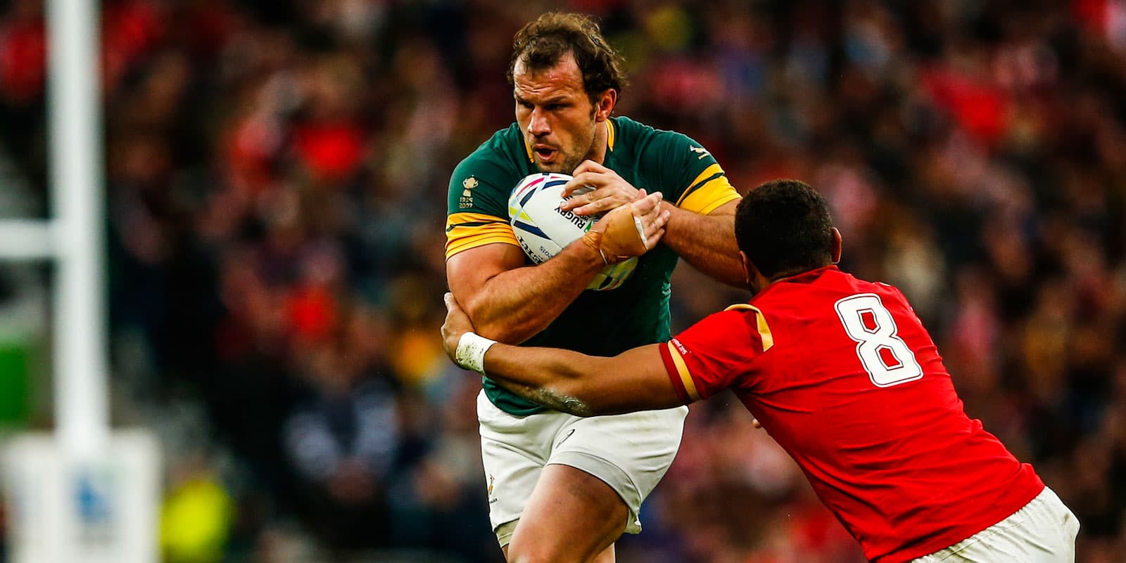 Bulls debut for Bismarck du Plessis in Dublin