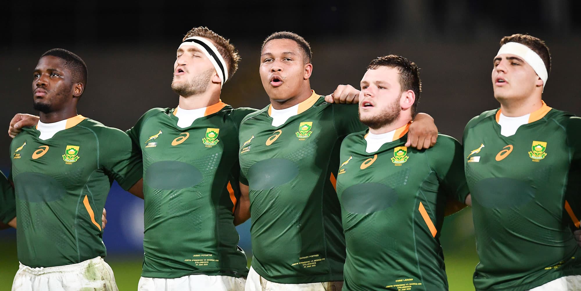 Six changes to Junior Boks for Italy clash in Paarl