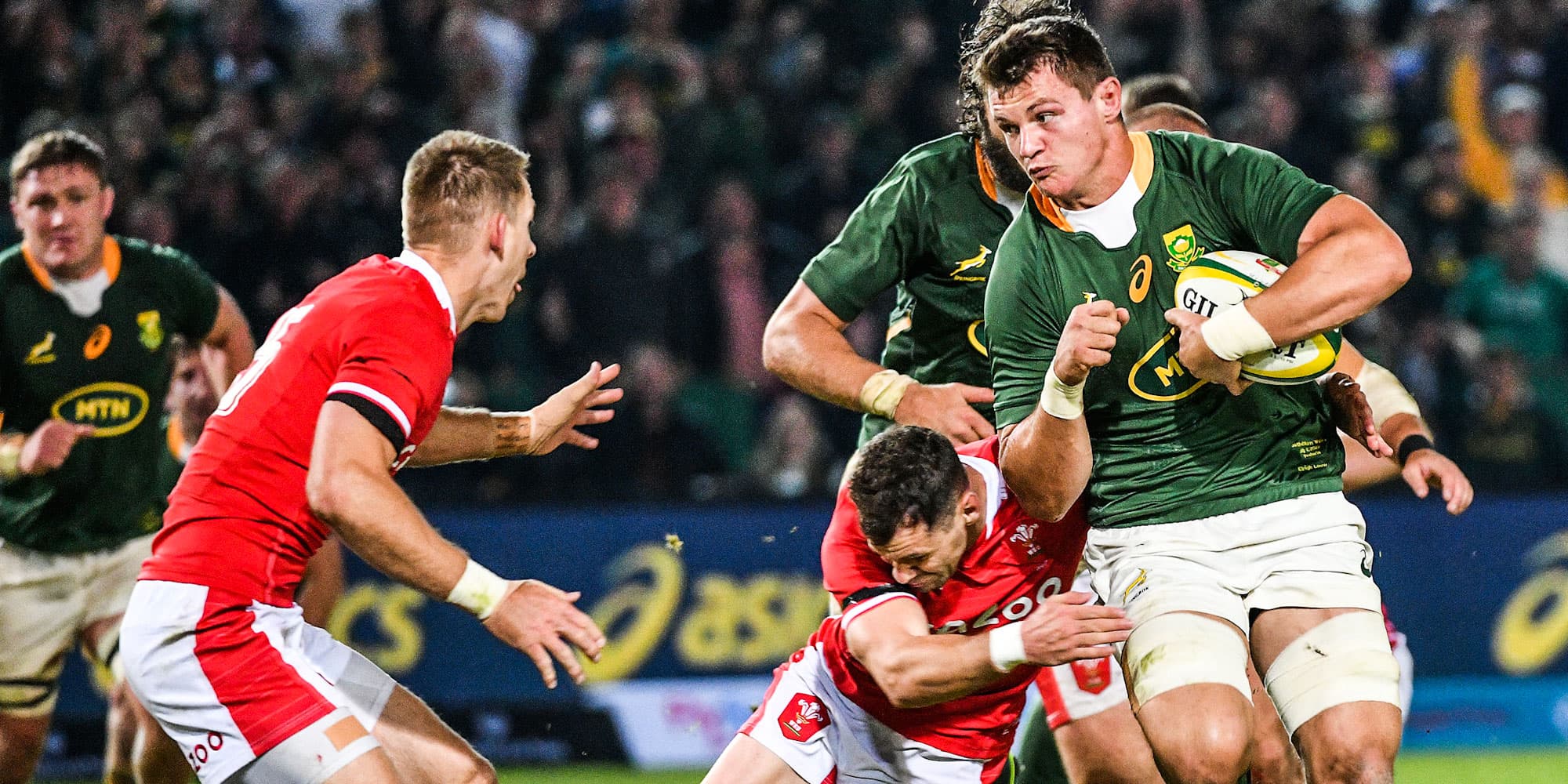 Dream come true for Louw as Boks fight for win against Wales