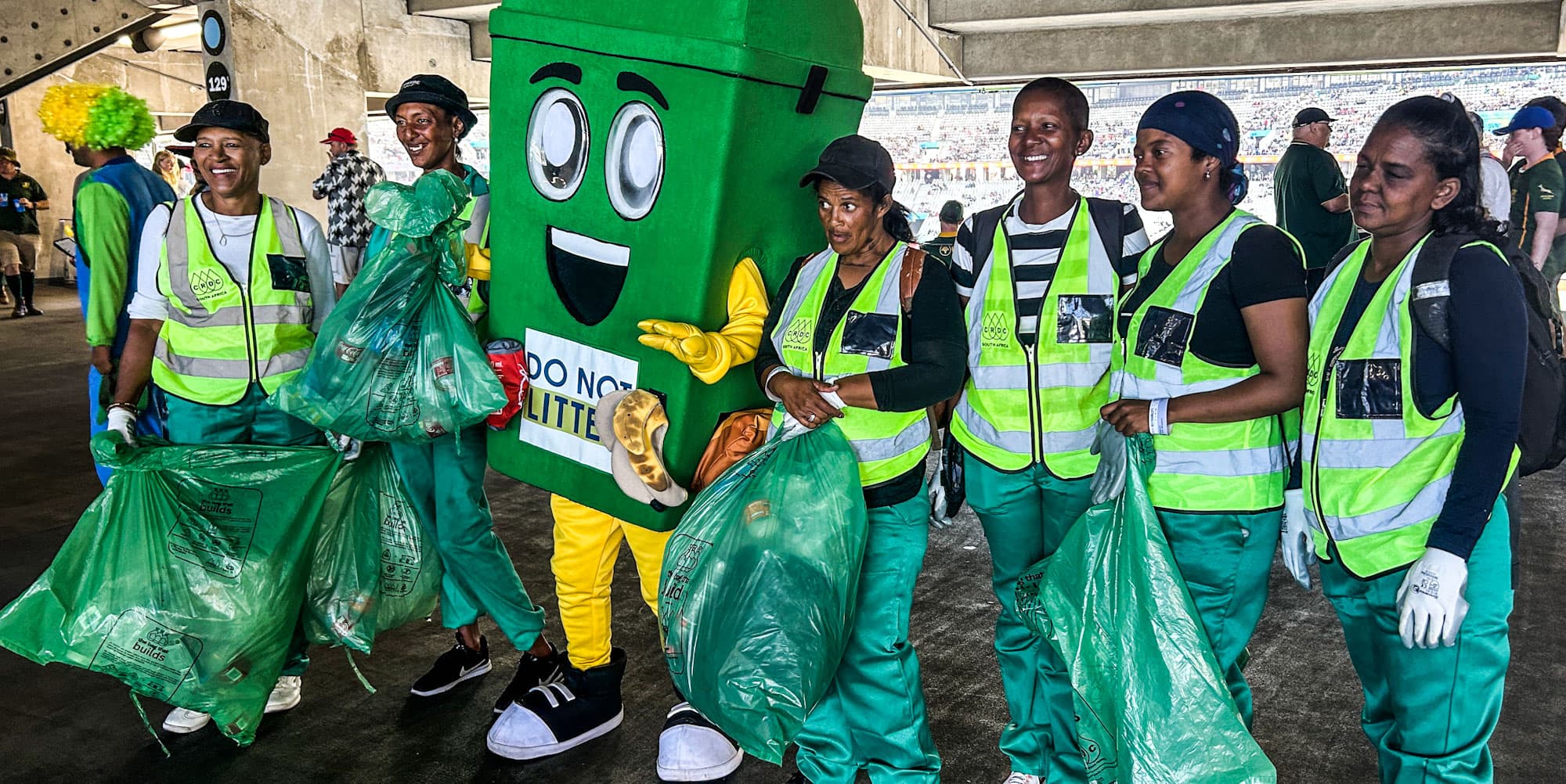 Green and bold: Making an impact off the field
