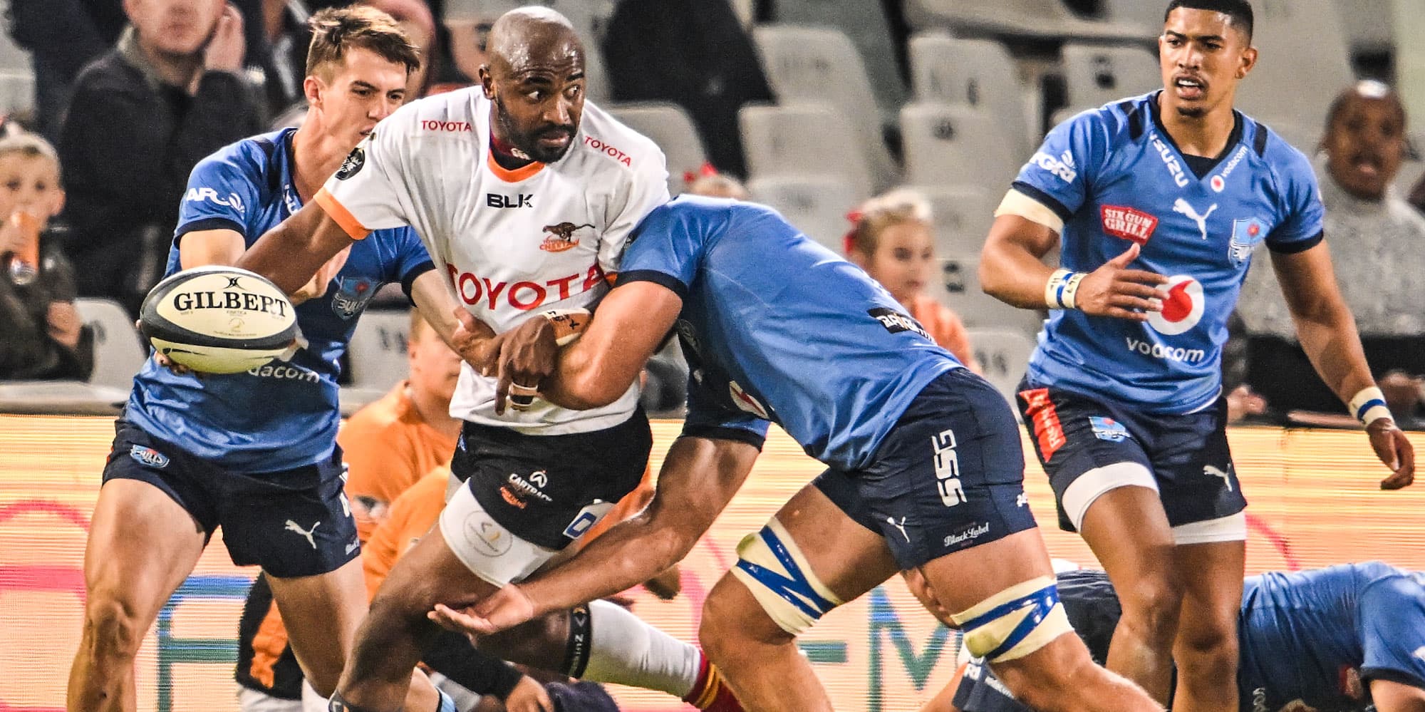 Cheetahs finish first with brilliant win over Bulls