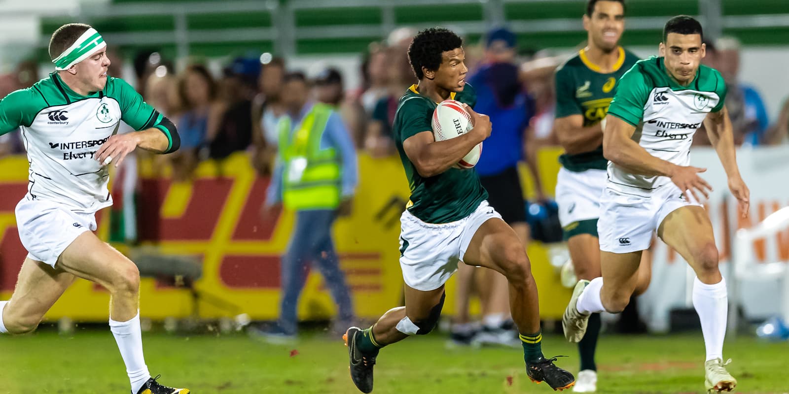 Goose bumps moment for Kurt-Lee as he joins Blitzboks