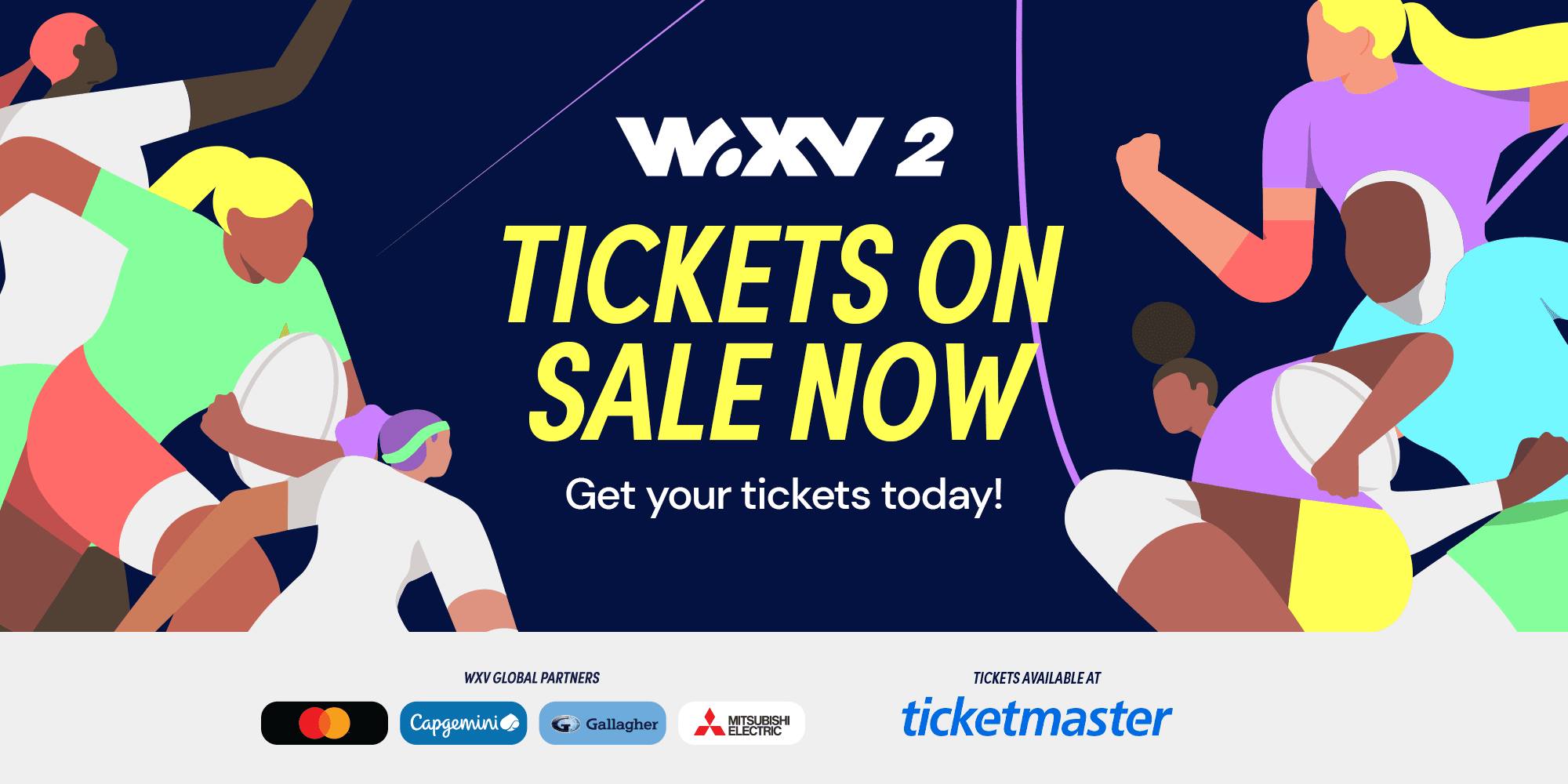 Tickets on sale for exciting new WXV 2 tournament