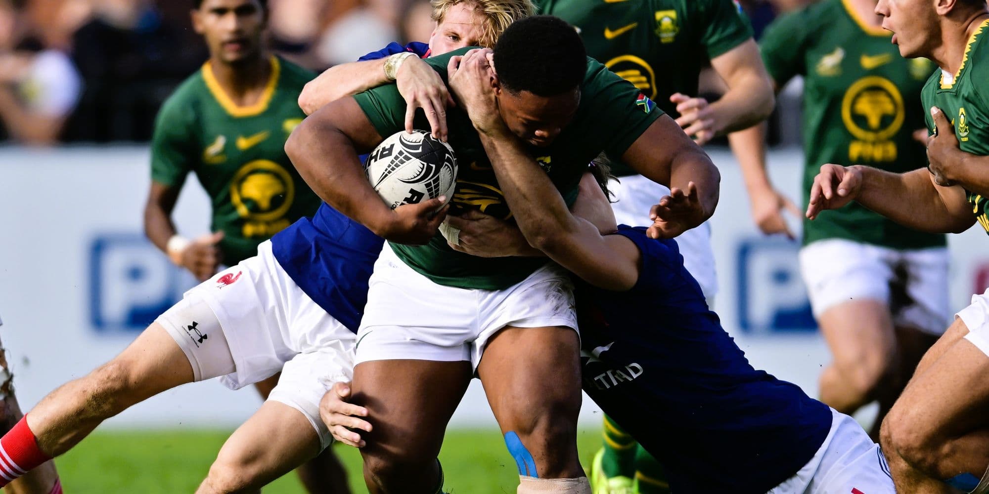 SA U18 too strong for gallant French