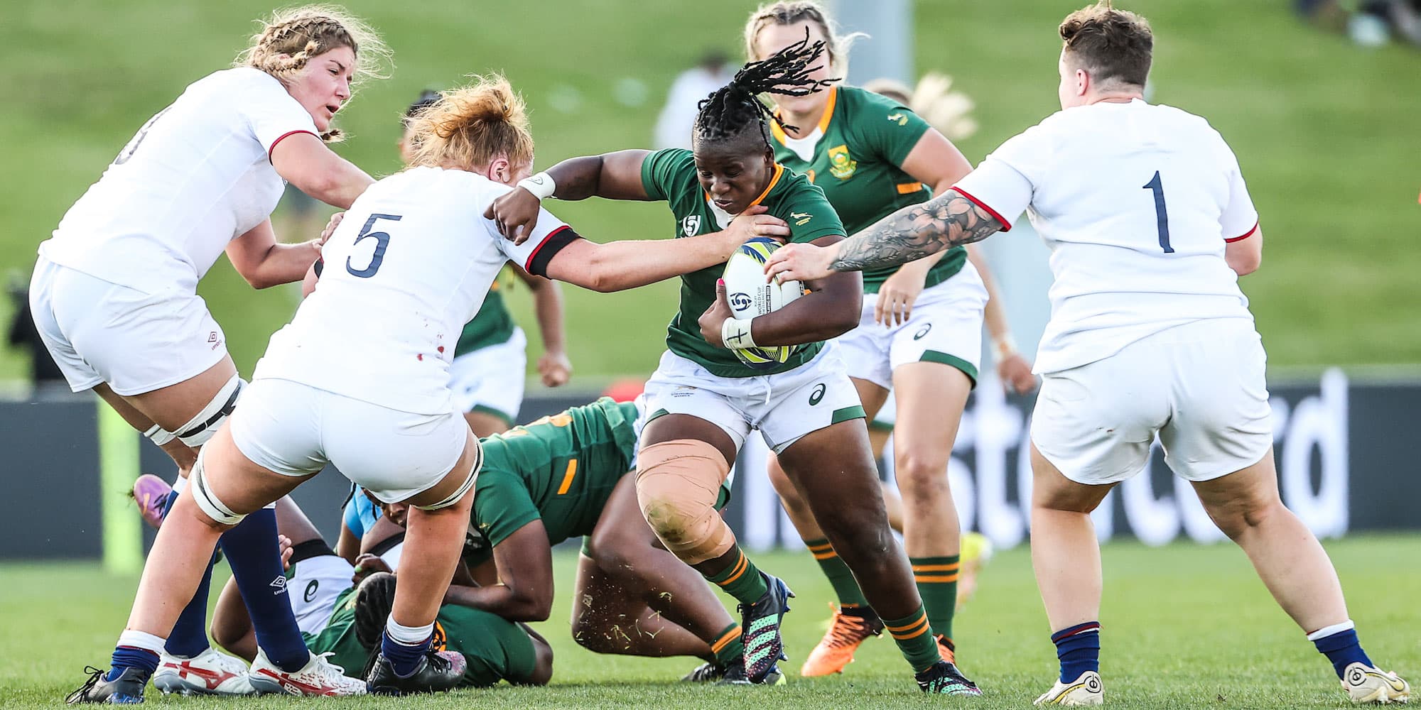 Rugby World Cup favourites maul Springbok Women