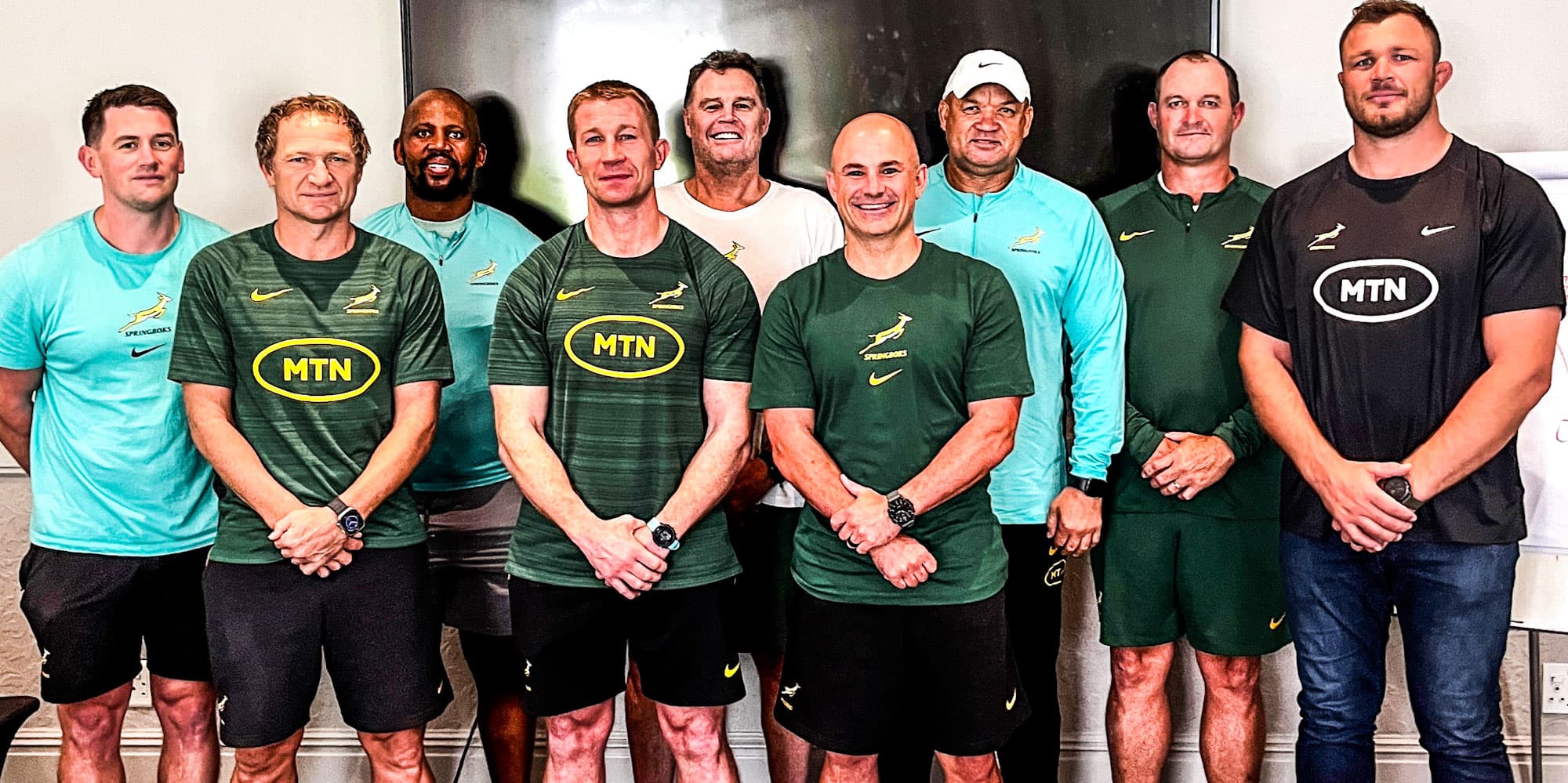 Erasmus re-purposes Springbok management team