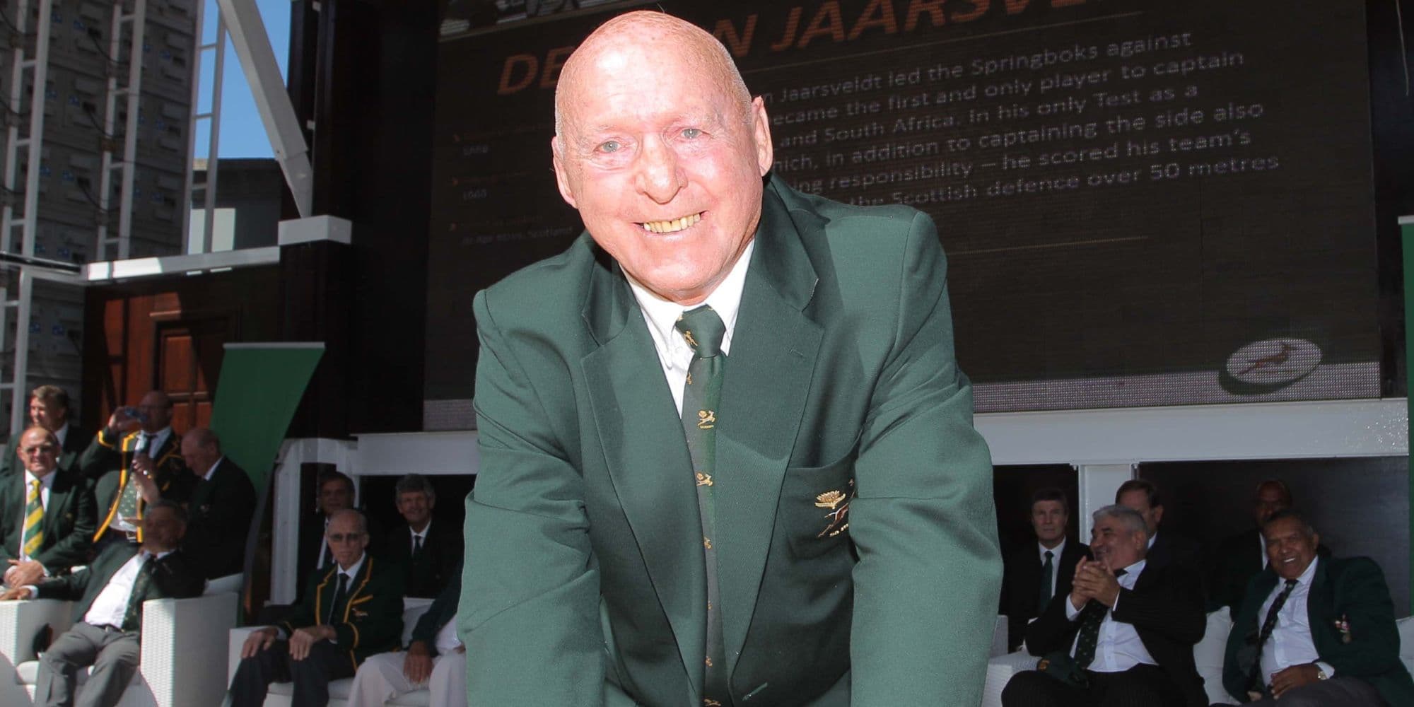 SA Rugby pays tribute to Des van Jaarsveldt