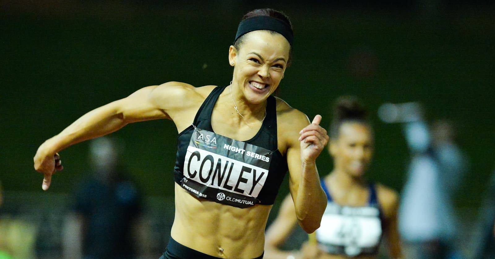 Alyssa Conley swaps spikes for studs in Stellenbosch