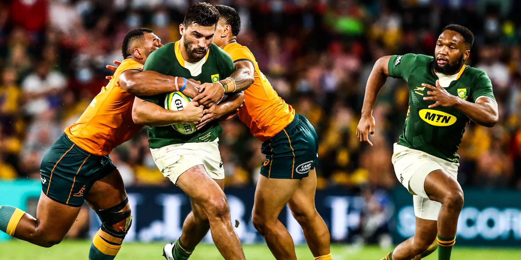 On-song Australia sink Springbok hopes in Brisbane