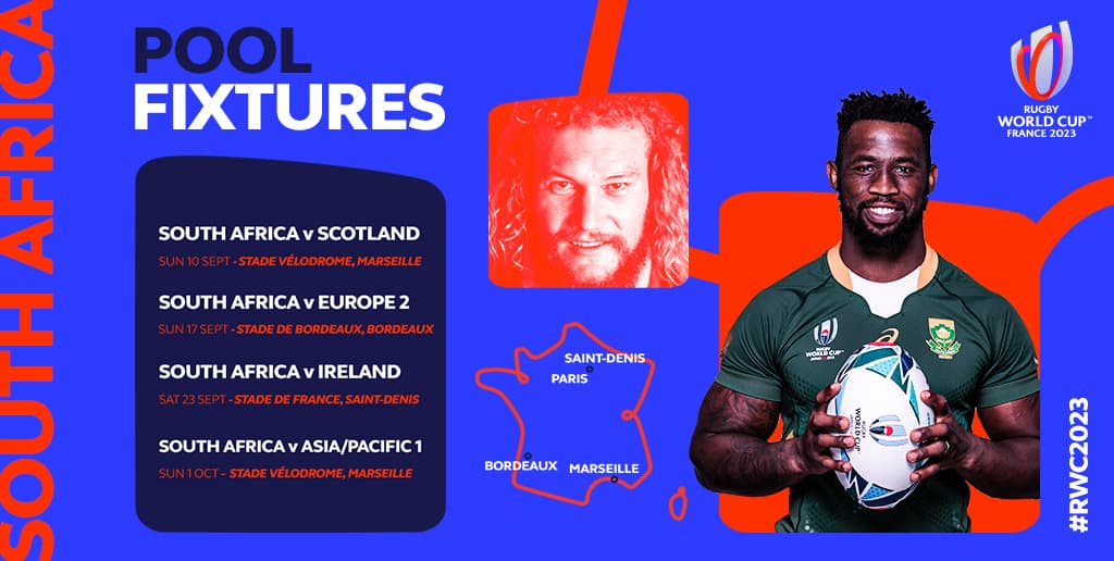 Springboks’ 2023 RWC dates and venues revealed