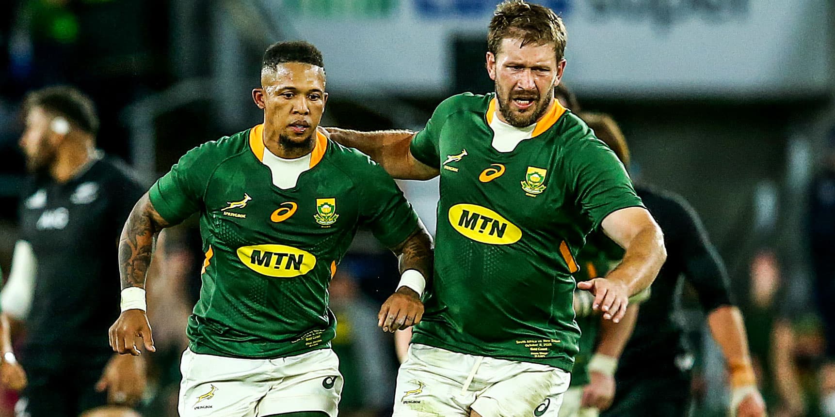 Nienaber applauds bench impact in win over All Blacks