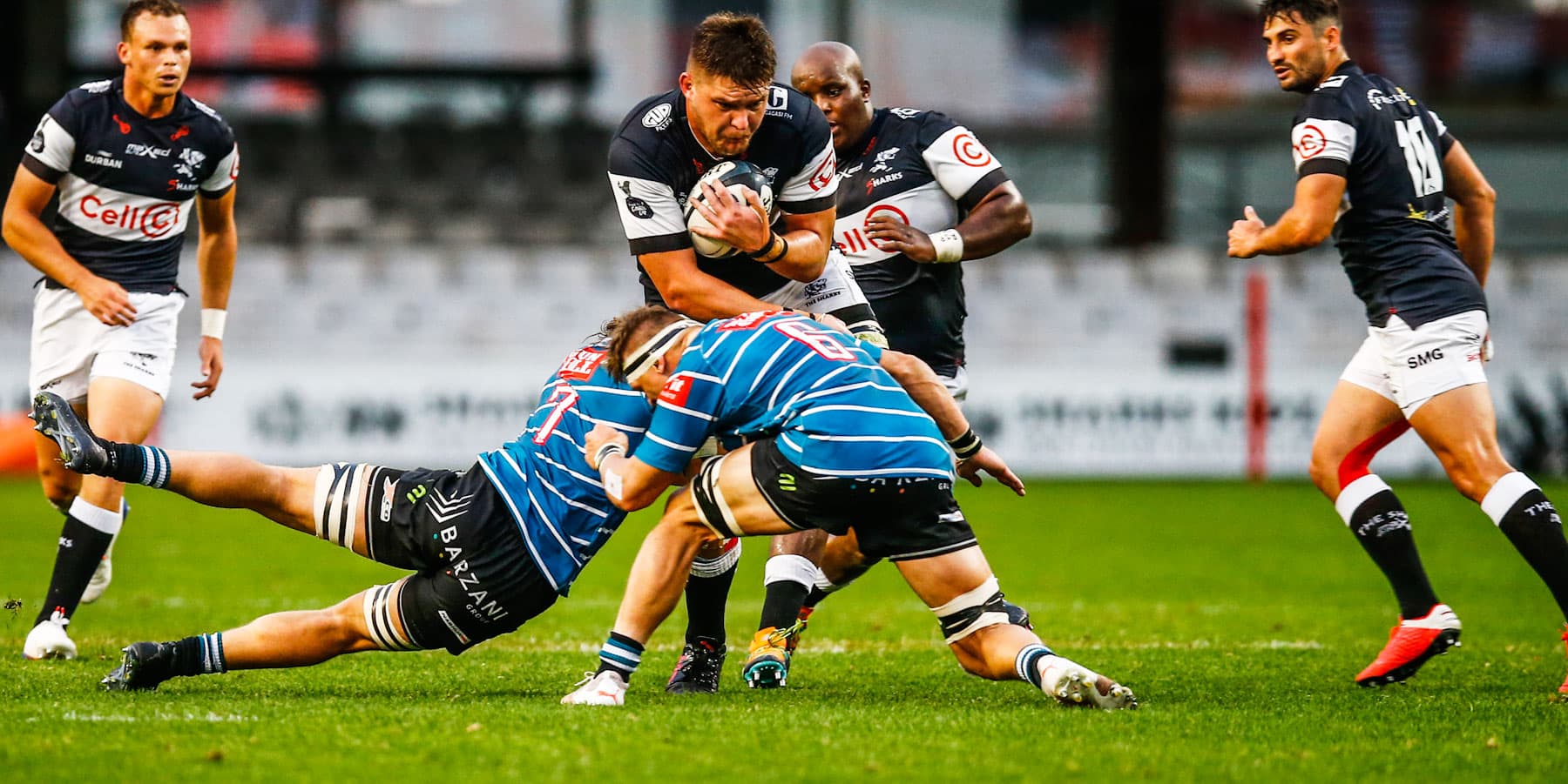 Patient Sharks outmuscle Griquas in Durban