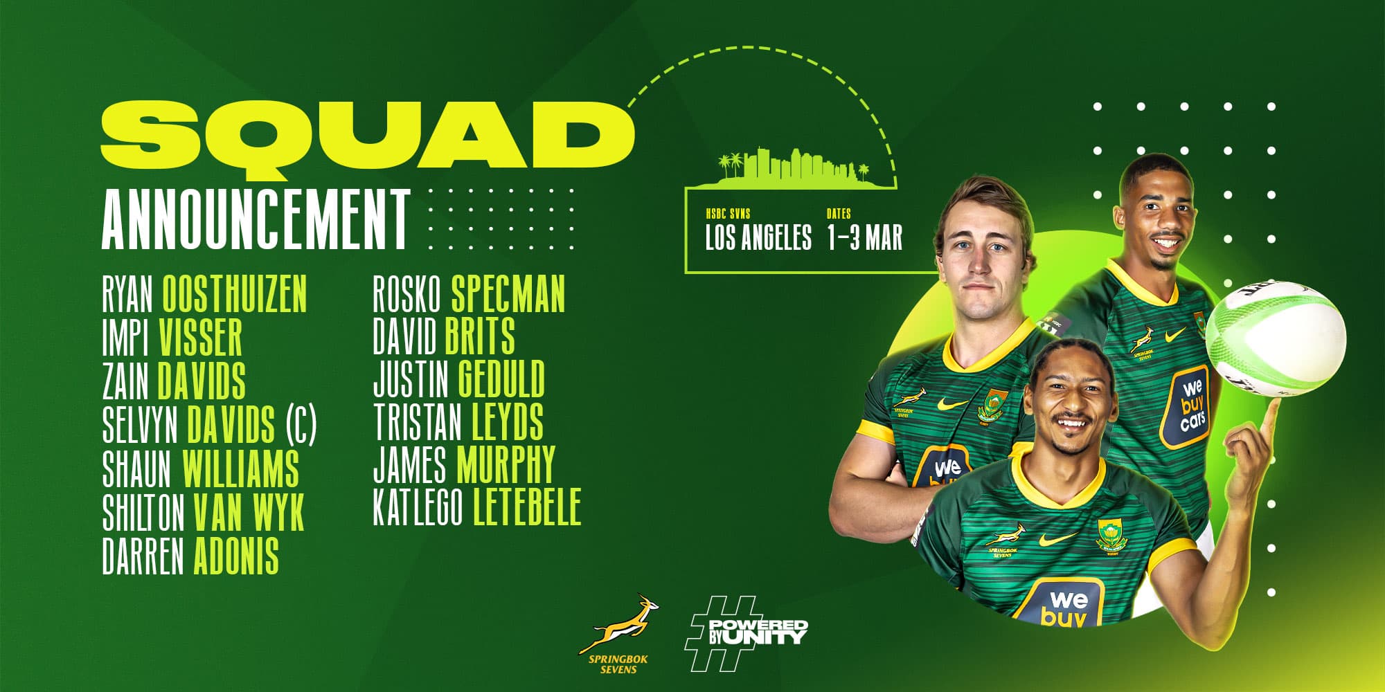 Murphy joins Blitzboks in Los Angeles