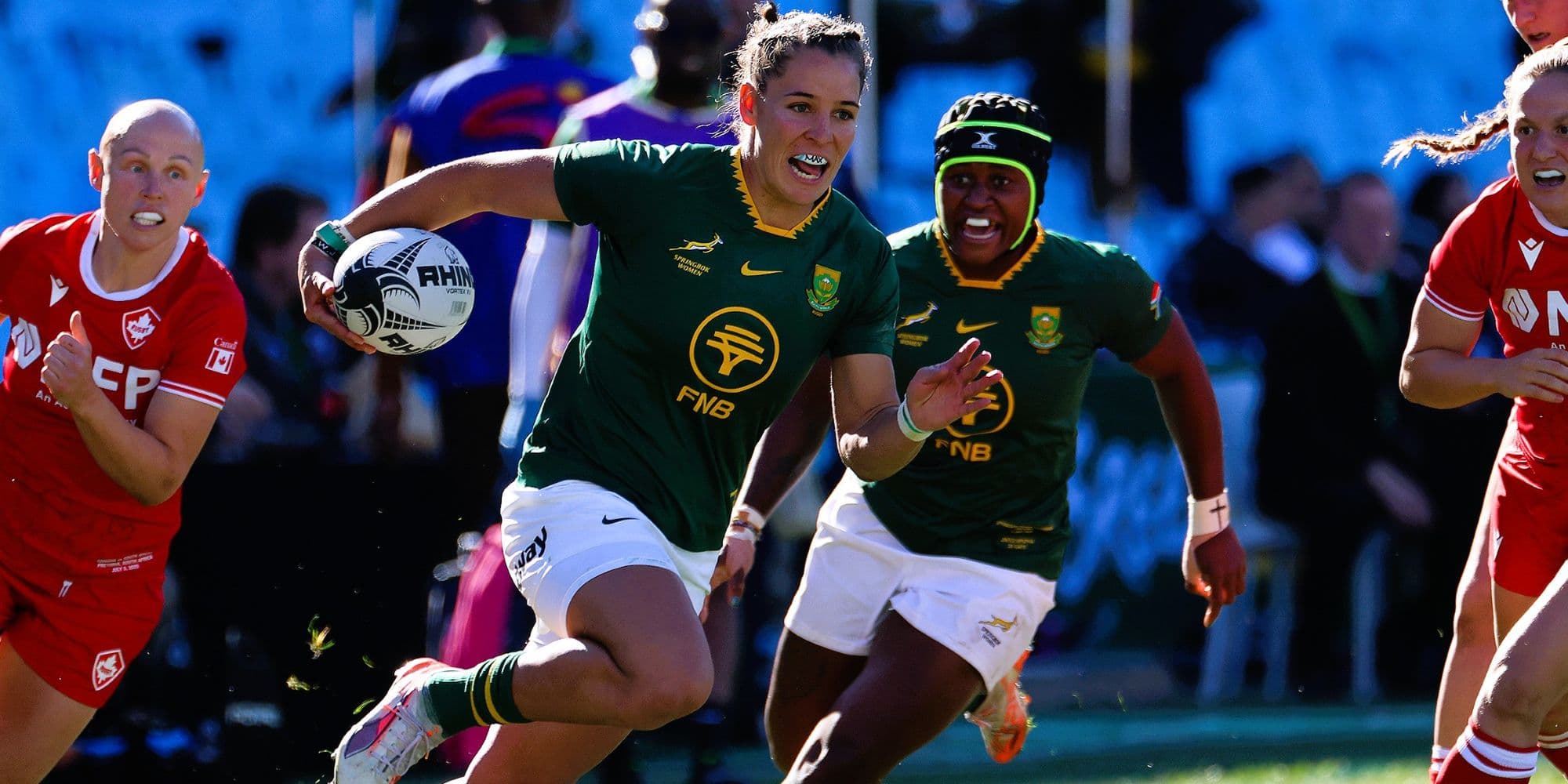 Canada victorious against inconsistent Bok Women