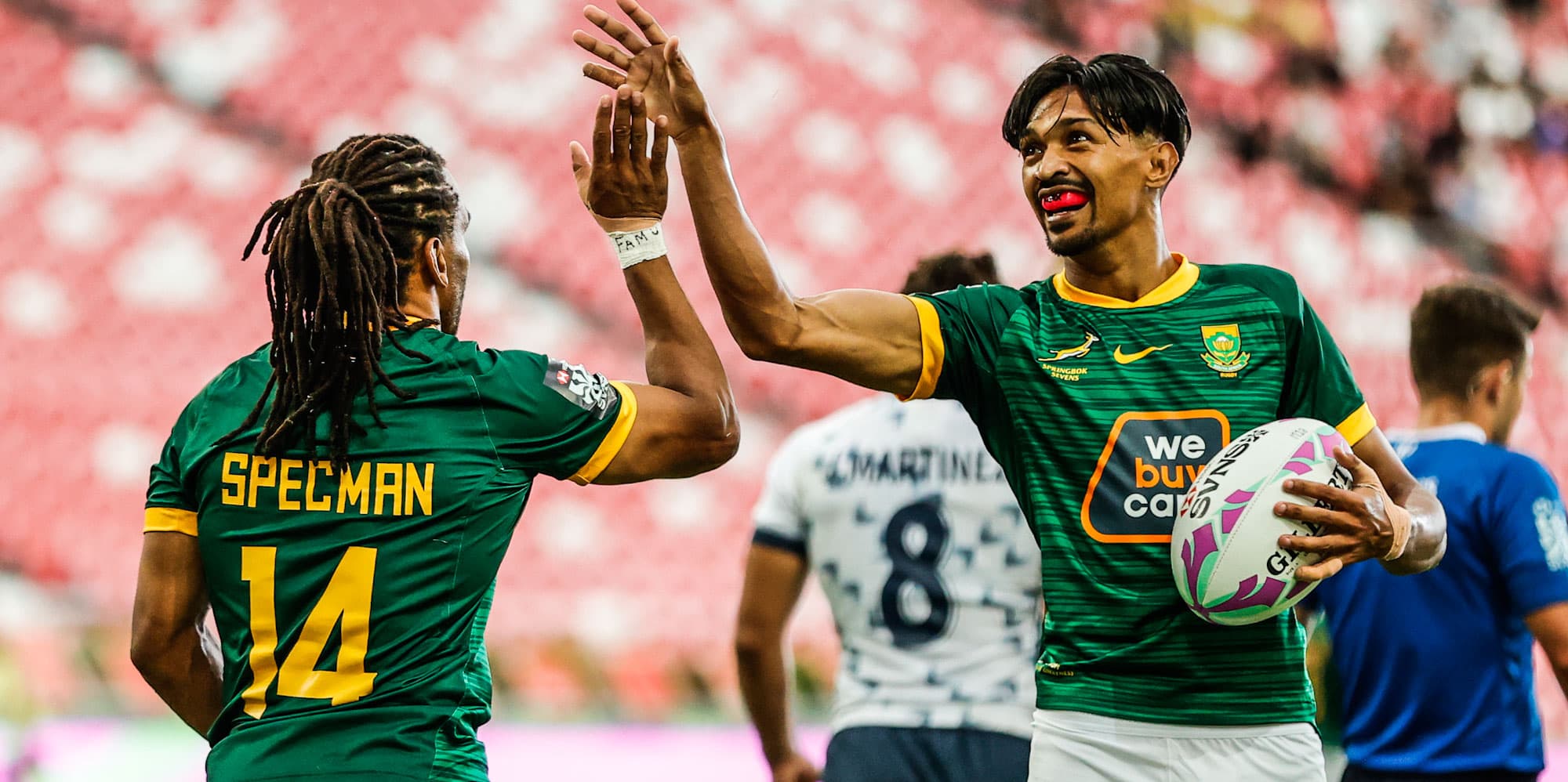 Two from two for Blitzboks on day one in Singapore