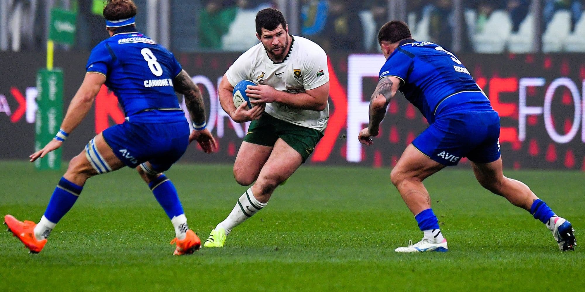 Boks dig deep for a big win over Italy in Turin