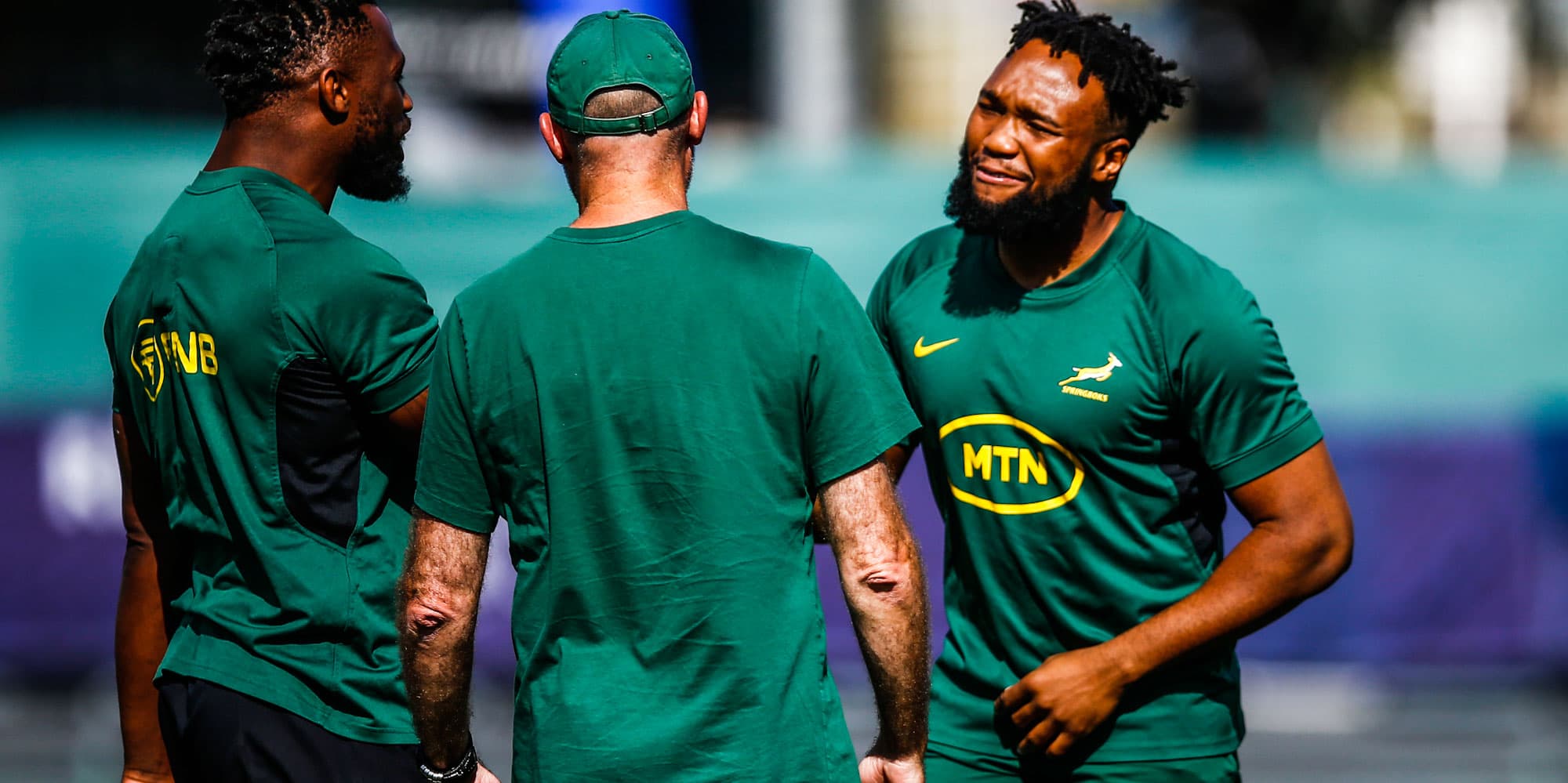 Am arrives in France as Boks return to training