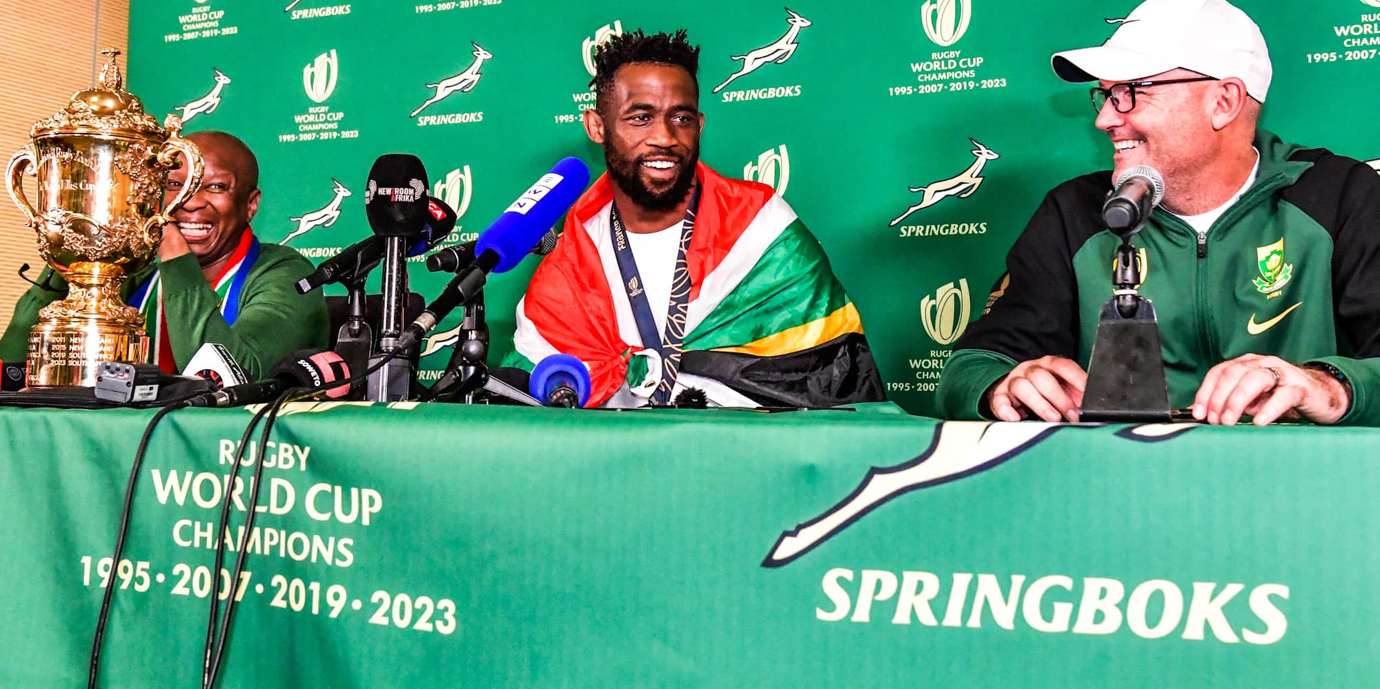 Kolisi: “RWC victory was for every South African”