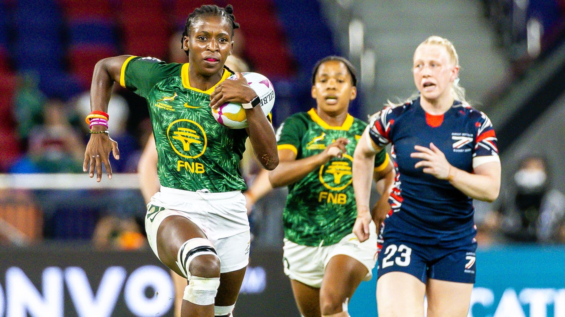 Mixed bag for Springbok Women's Sevens on day two in Hong Kong