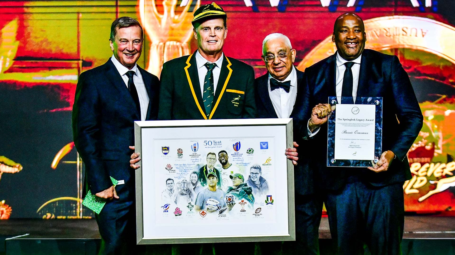 SA Rugby congratulates Erasmus on National Order