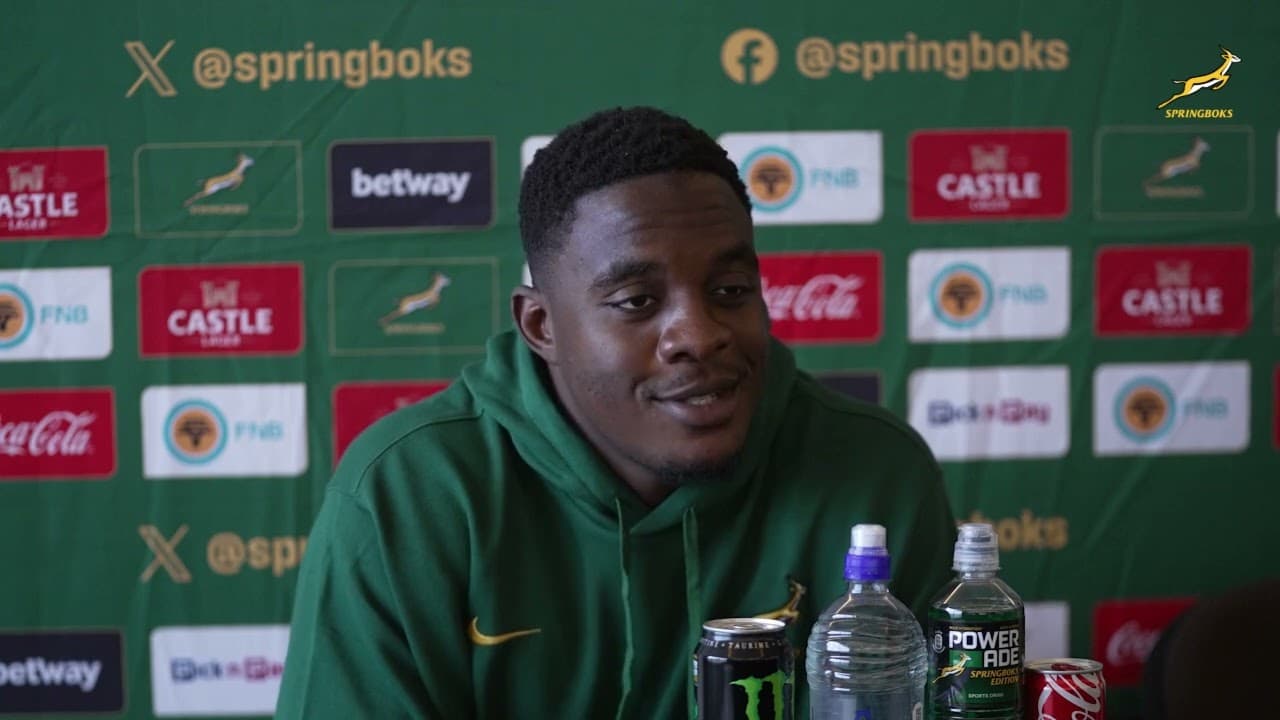 Emmanuel Tshituka | Springbok Press Conference | 17 June 2026