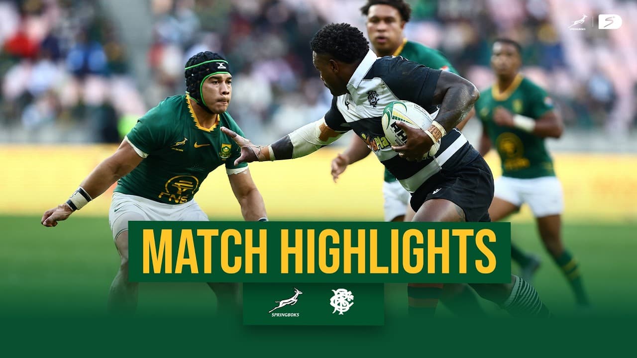 Barbarians v Springboks | Match Highlights | 20 June 2026