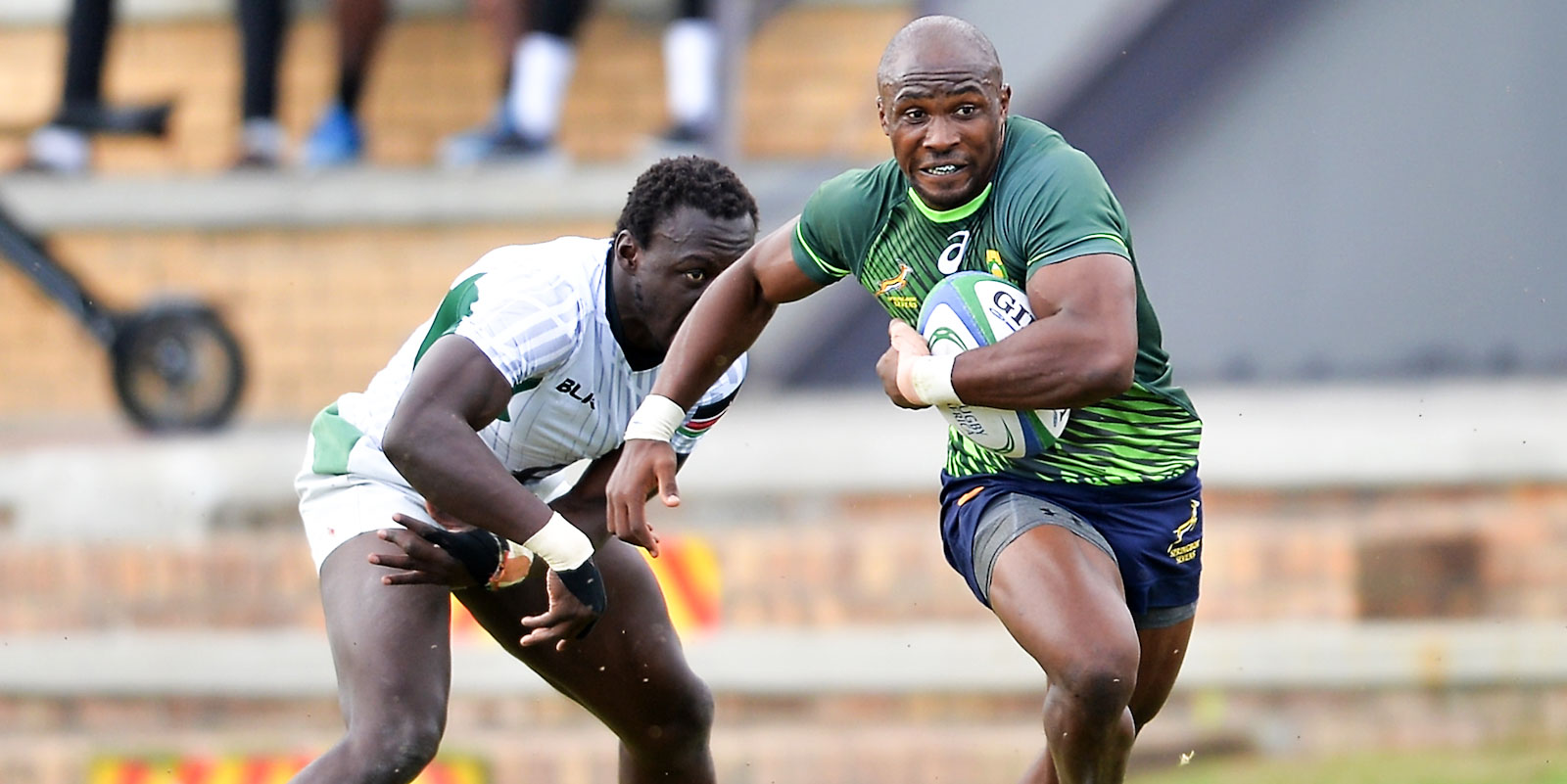 Siviwe Soyizwapi on the run.