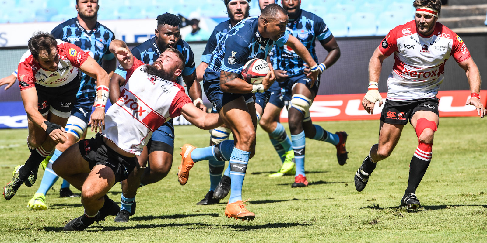 Cornal Hendricks was a menace in the midfield for the Vodacom Bulls