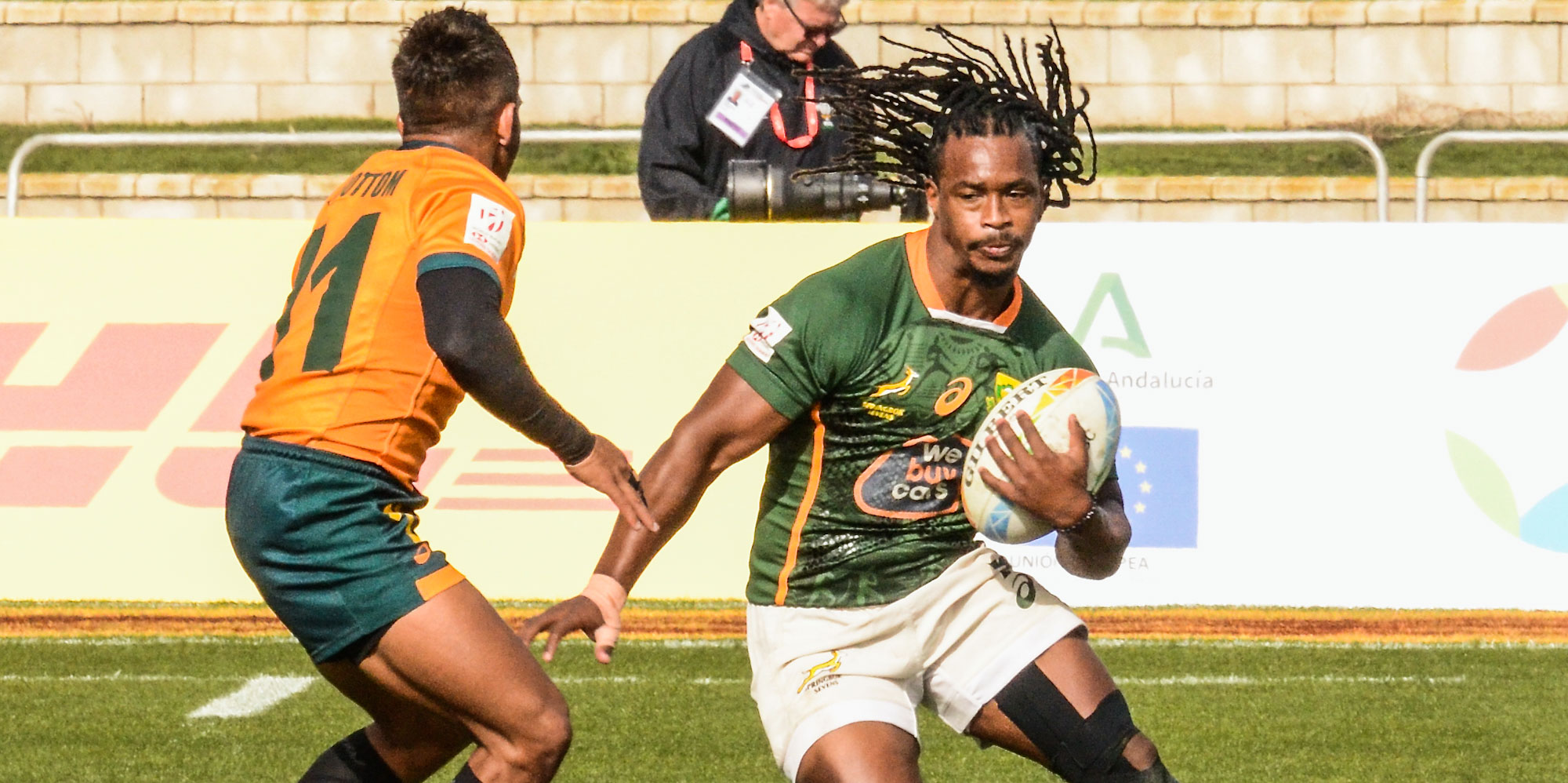 Branco du Preez is in line to score his 100th World Series try for the Blitzboks.