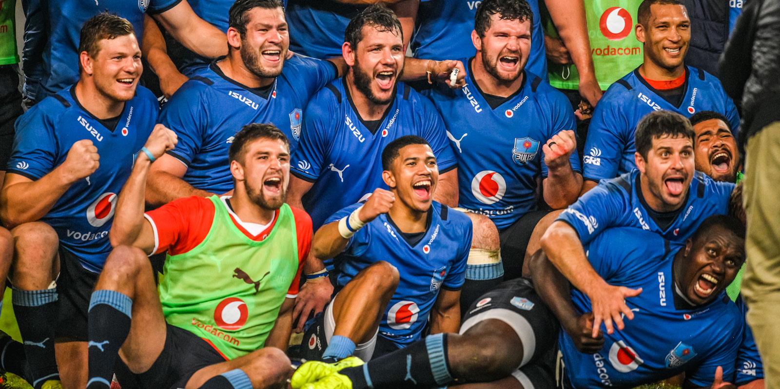 The Vodacom Bulls after winning the Rainbow Cup SA competition earlier this year.