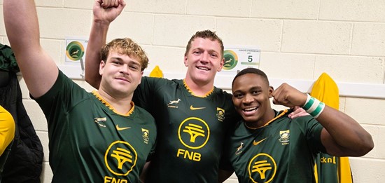 Boks lead at the break in Turin | SA Rugby