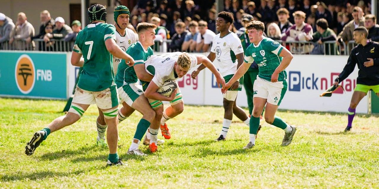 Migael Turner in action against Ireland last Friday.