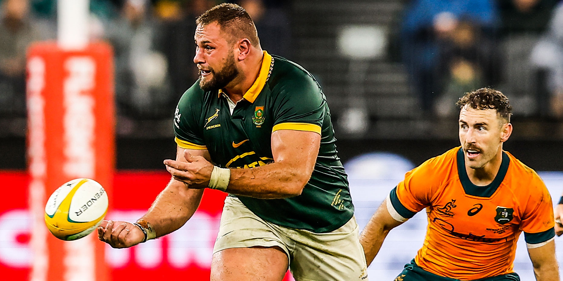 Thomas du Toit will start at tighthead prop next to Malcolm Marx and Ox Nche.