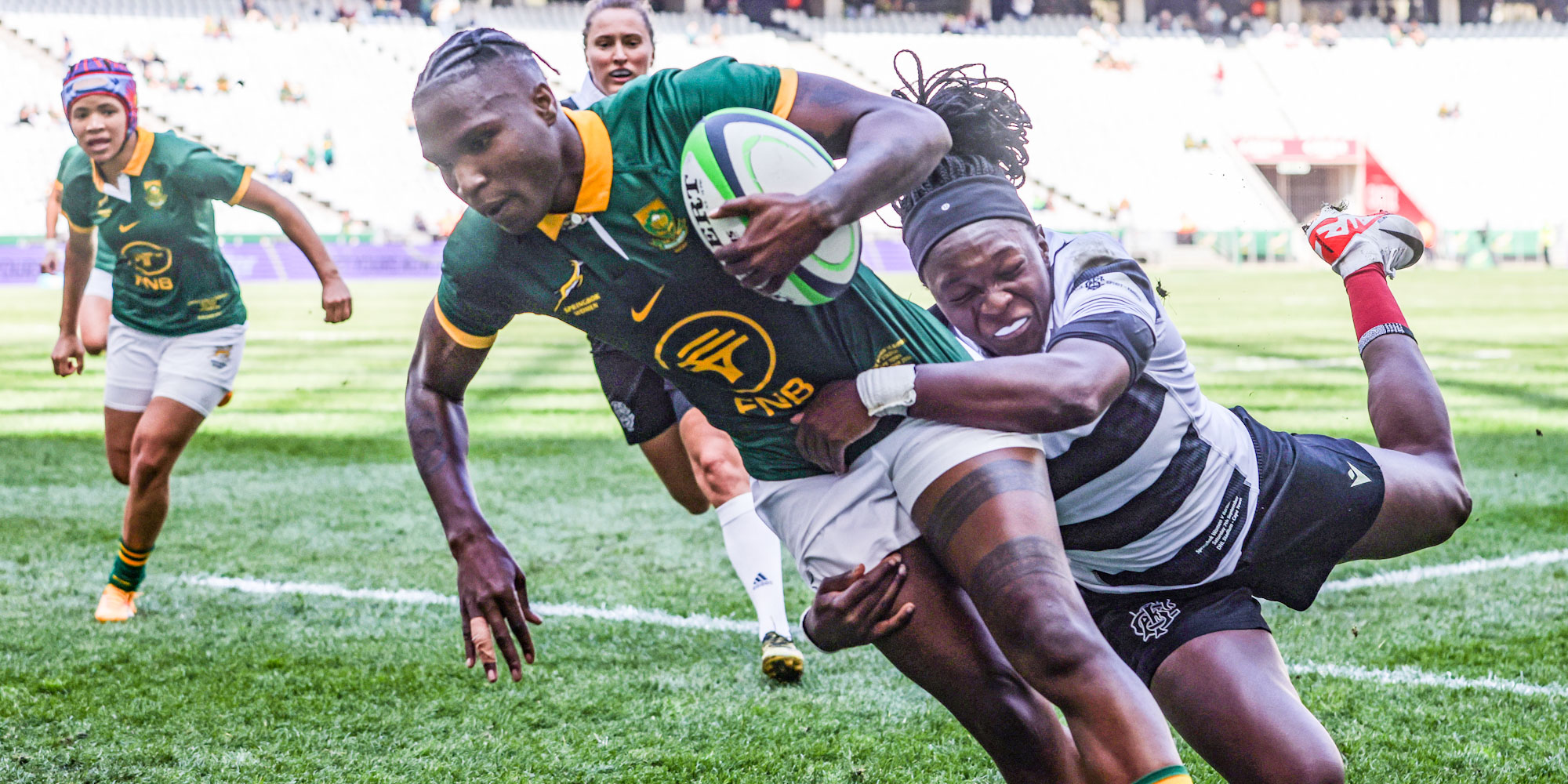 Ayanda Malinga in action against the Barbarians a few weeks ago.