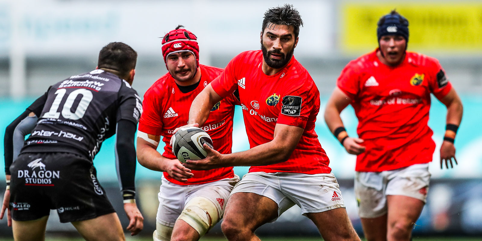 Springbok centre Damian de Allende has been in great form for Munster.