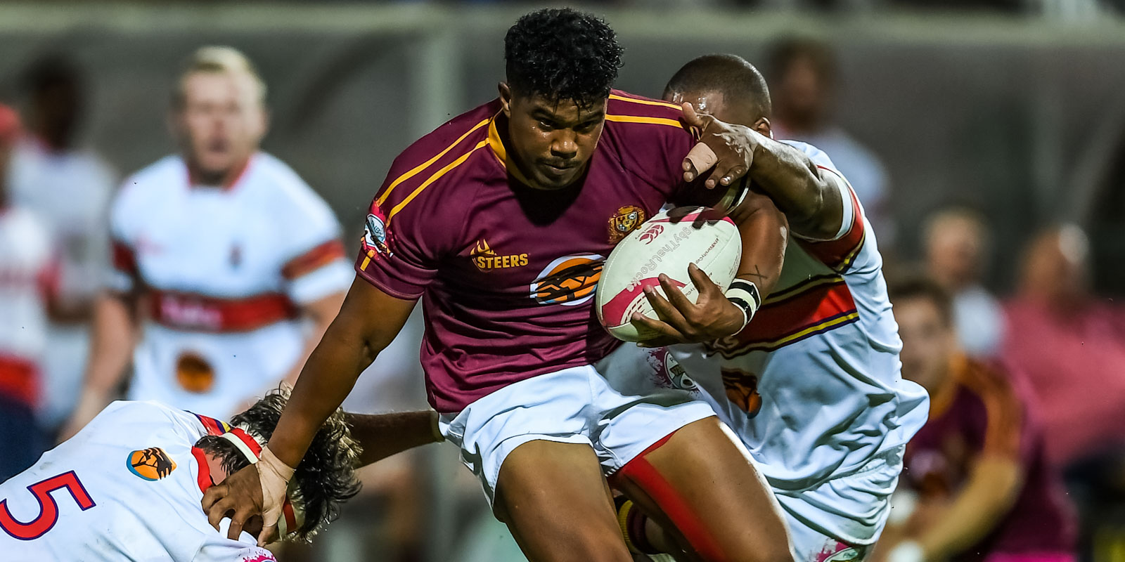 Duncan Saal in action for FNB Maties in the FNB Varsity Cup